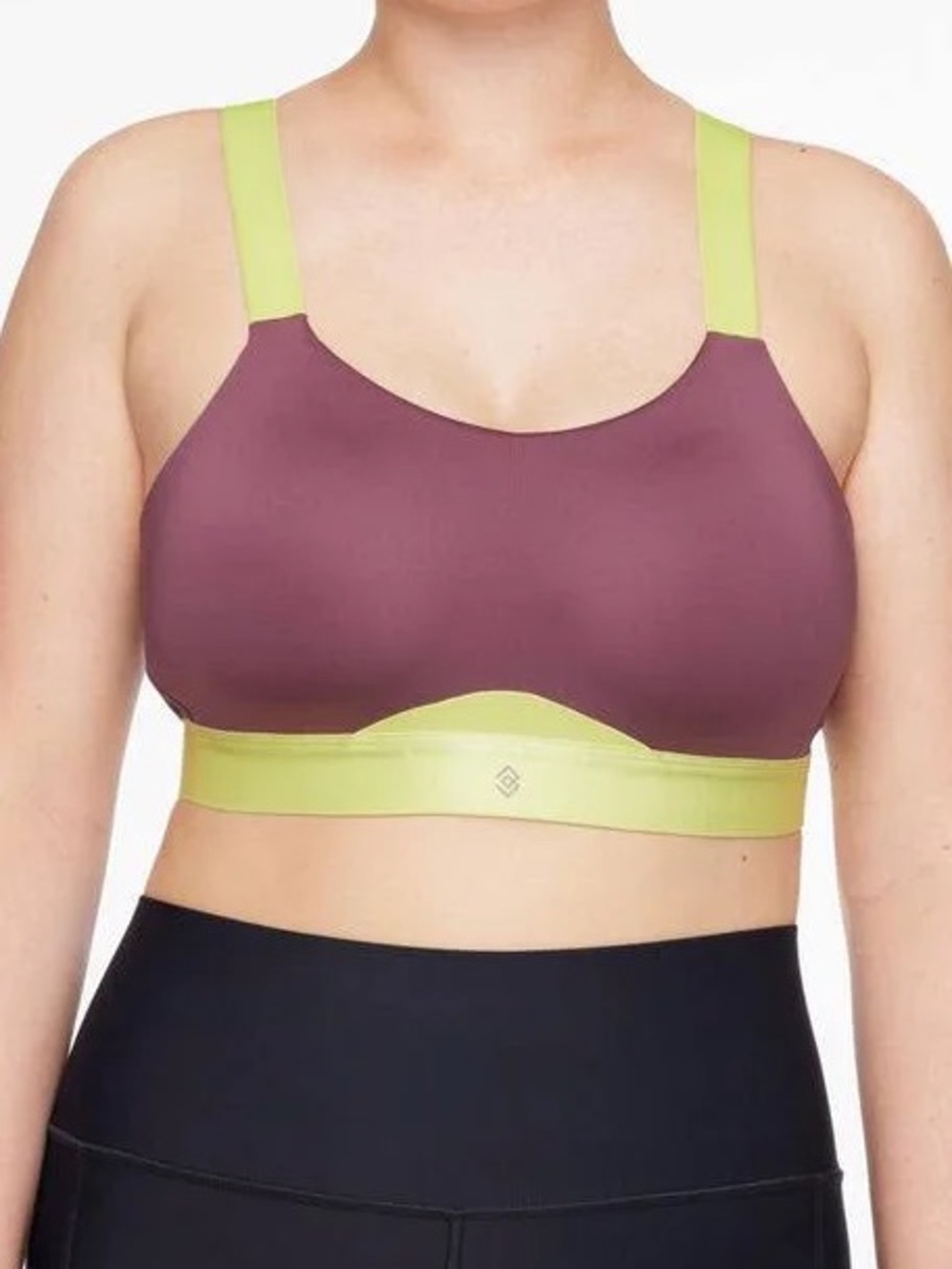 ThirdLove Kinetic Wireless Sports Bra - Plum/Eggplant 36C